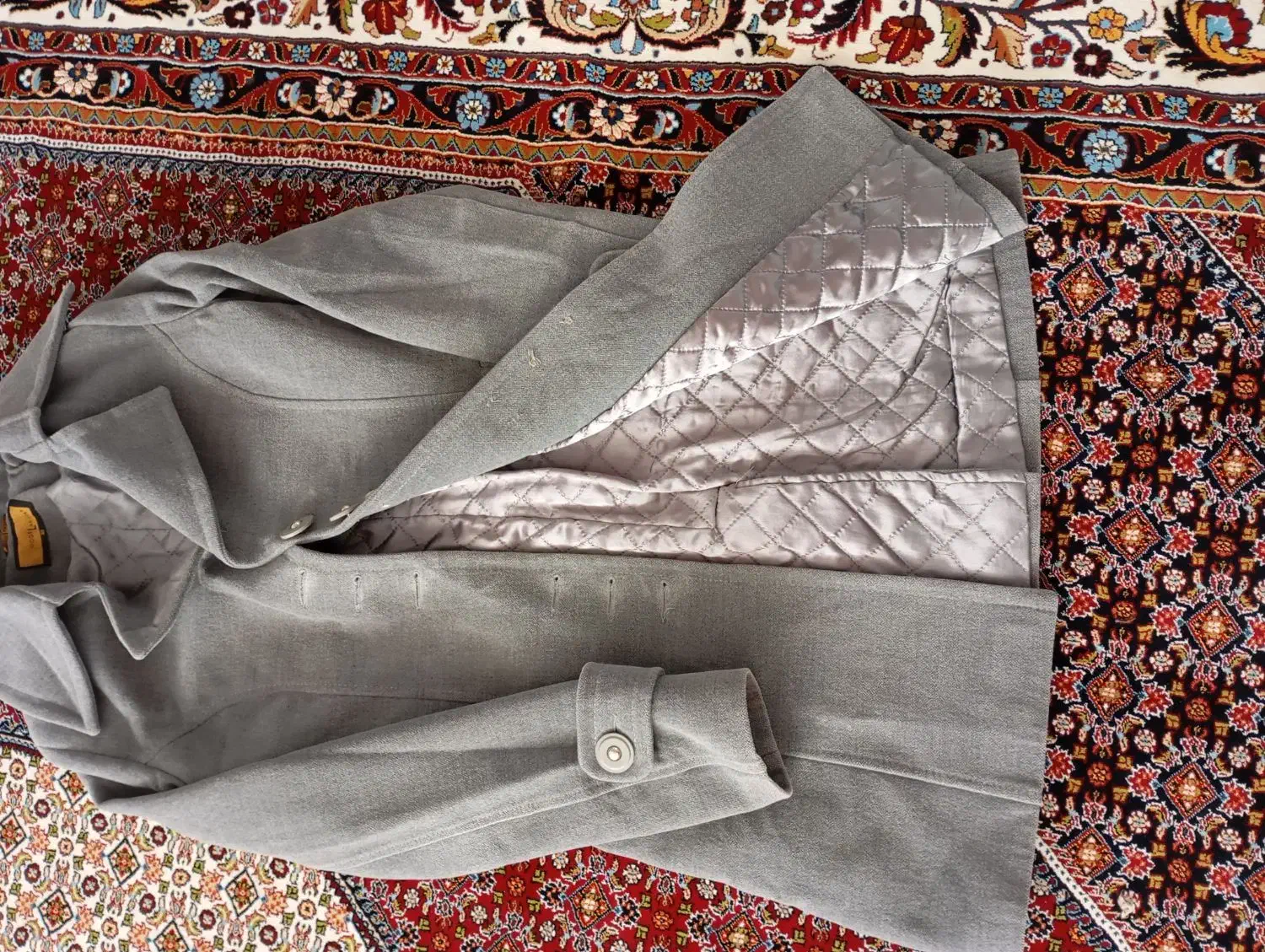 پالتو فوتر طوسی|لباس|زنجان, |دیوار