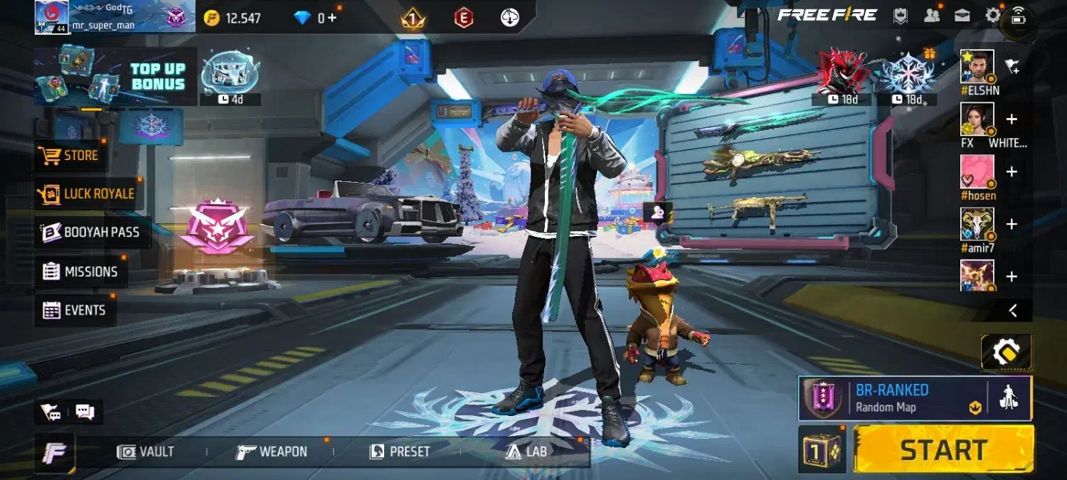 اکانت فری فایر|کنسول، بازی ویدئویی و آنلاین|پارس‌آباد, |دیوار