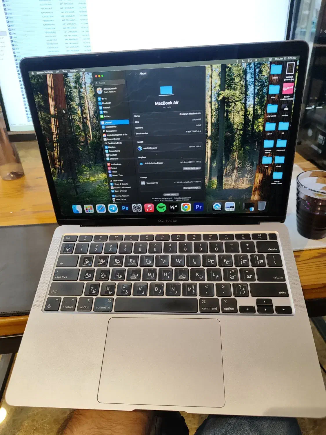 Macbook air m1 2020|رایانه همراه|نوشهر, |دیوار