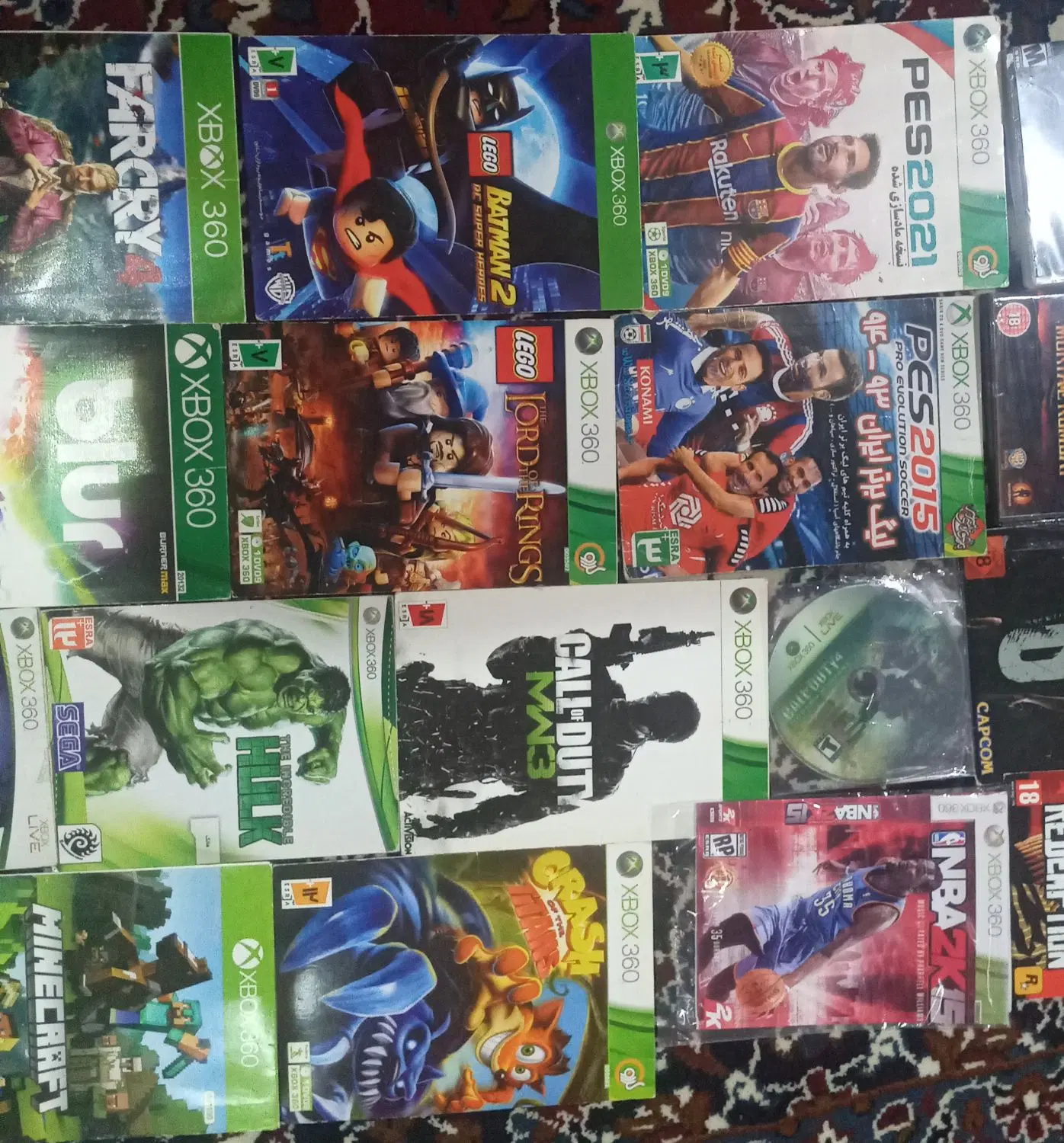 بازی xbox 360|کنسول، بازی ویدئویی و آنلاین|بندر انزلی, زنبق|دیوار