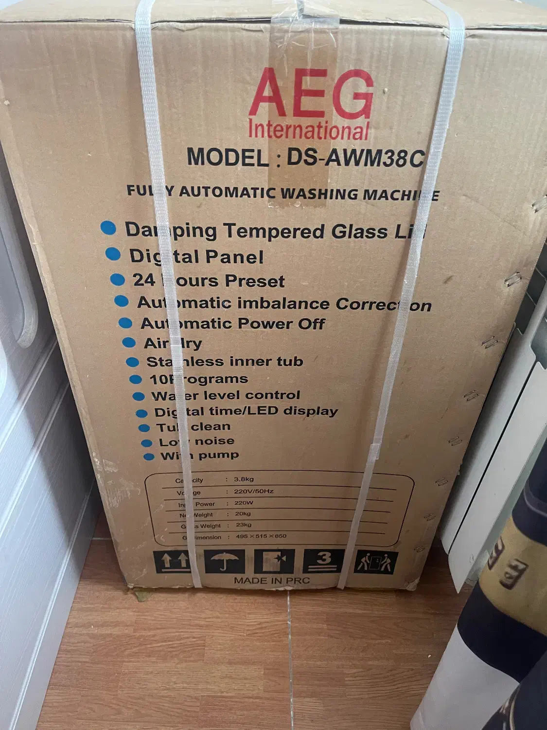 مینی واش AEG آاگ، DS-AWM38C اتوماتیک، دیجیتال.|ماشین لباسشویی و خشک‌کن لباس|تهران, افسریه جنوبی|دیوار