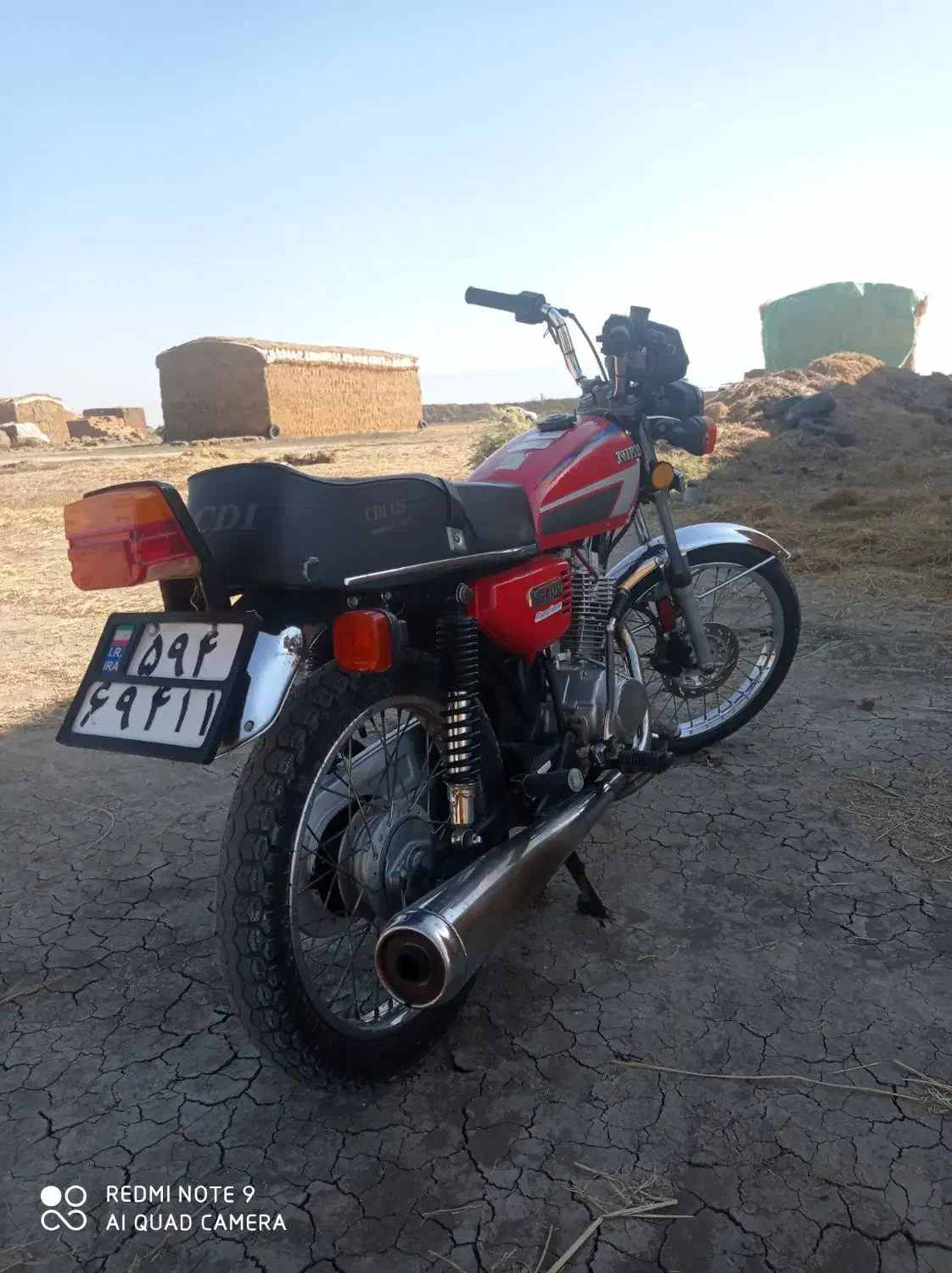 موتور 200 مزایده خشک شماره تنه دار|موتورسیکلت|گنبد کاووس, |دیوار