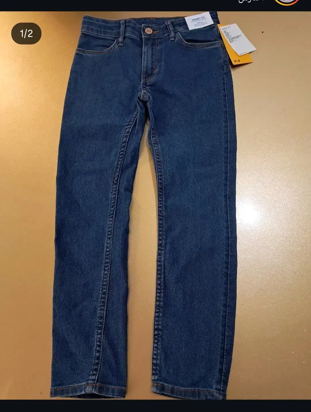 شلوار جین خارجی نو اتکت دار  قیمت ۴۰۰|کفش و لباس بچه|گنبد کاووس, |دیوار