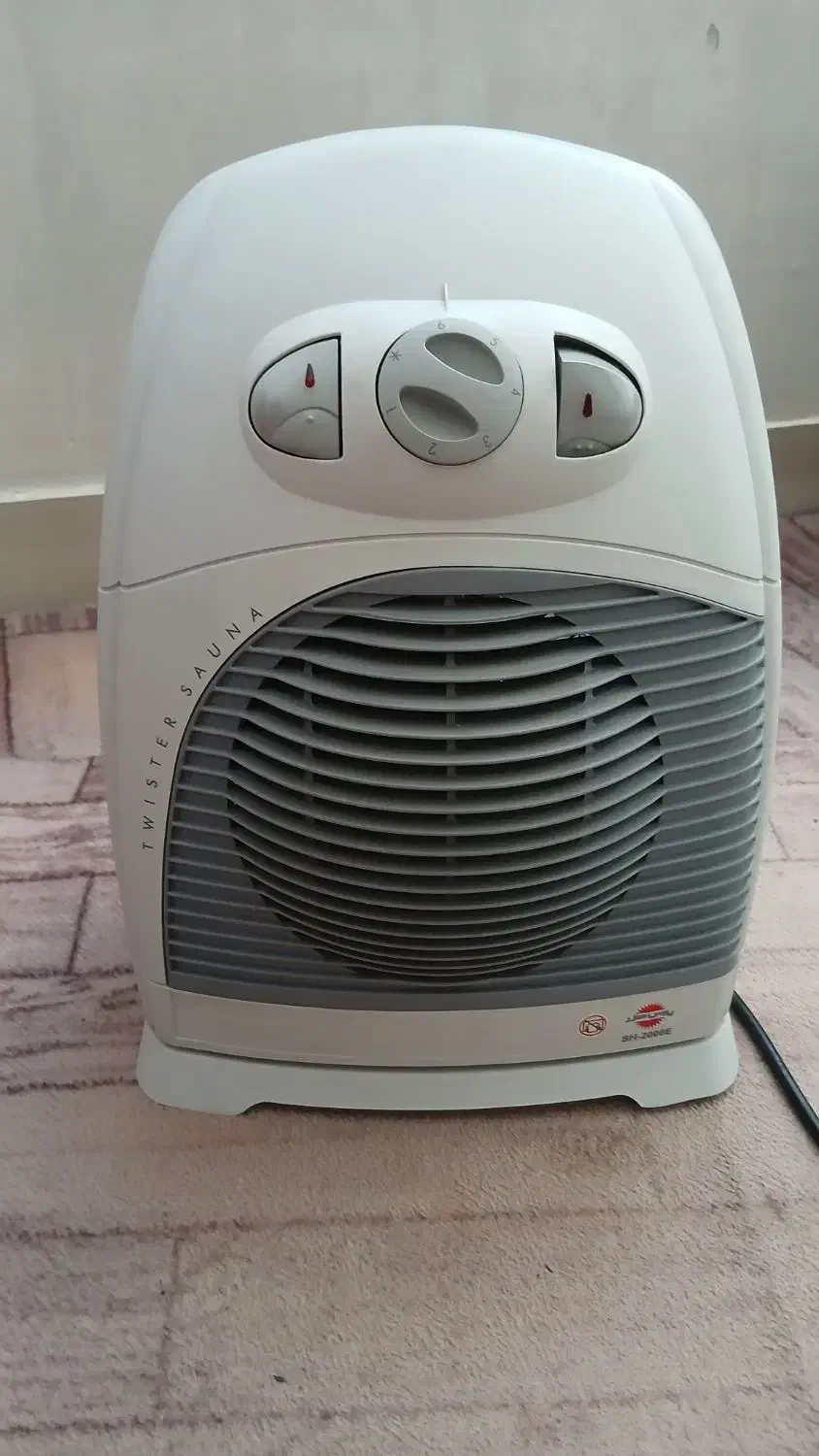 بخاری برقی فن دار پارس خزر نو نو کم مصرف|بخاری، هیتر، شومینه|ری, جوانمرد قصاب|دیوار