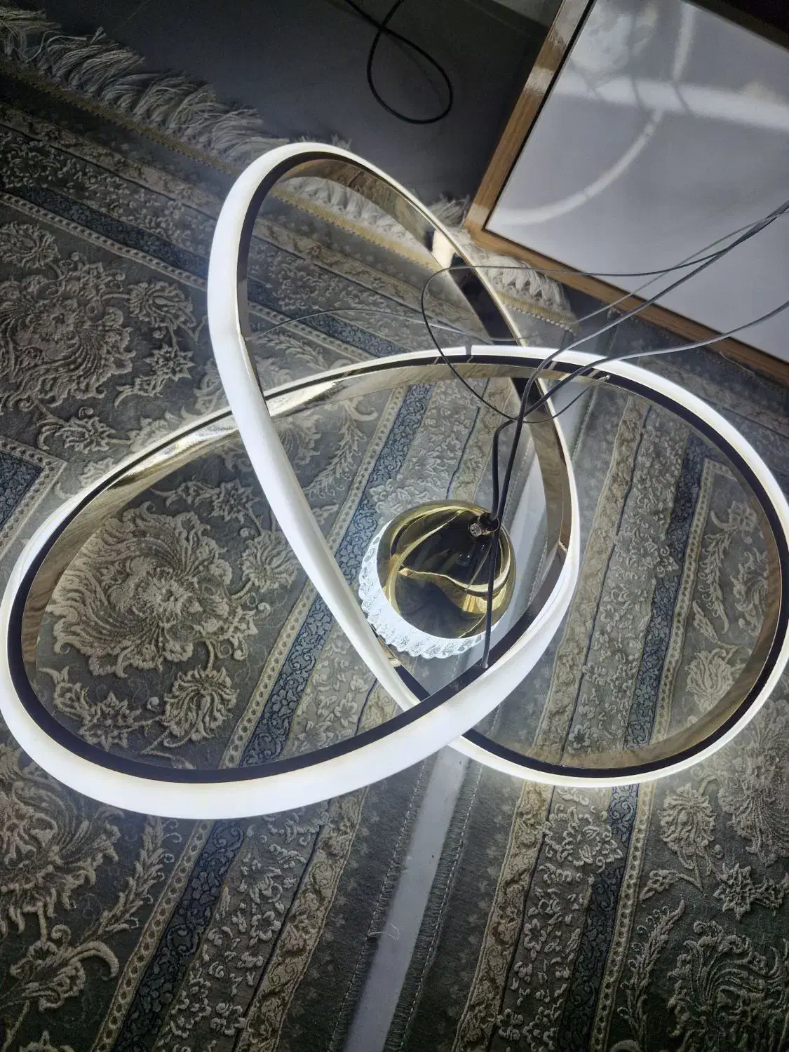 لوستر چند رنگ نو|لوستر و چراغ آویز|ایذه, |دیوار