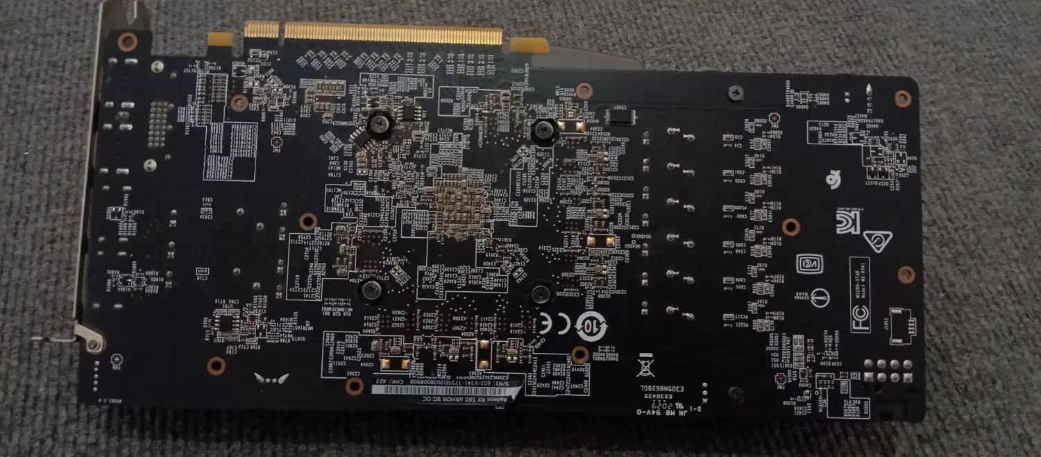 Rx580 armor 8gb OC کارت گرافیک|قطعات و لوازم جانبی رایانه|بندر انزلی, جهانگانی|دیوار