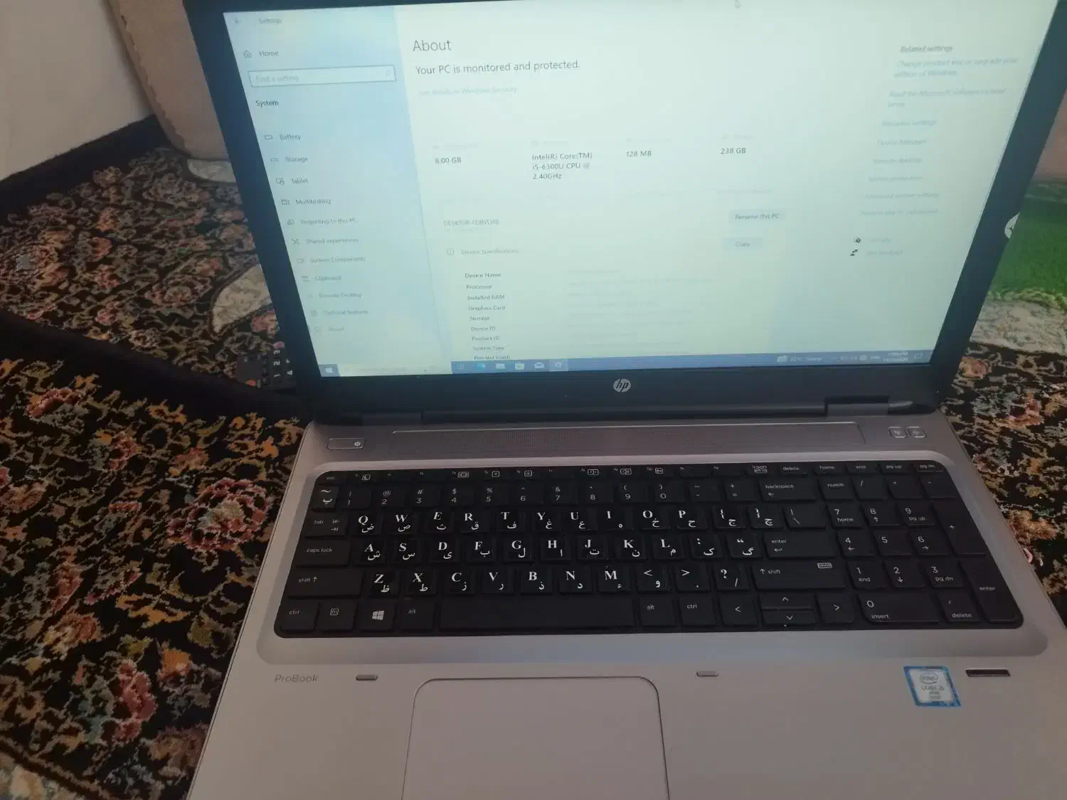 لب تاپ hp|رایانه همراه|مراغه, |دیوار