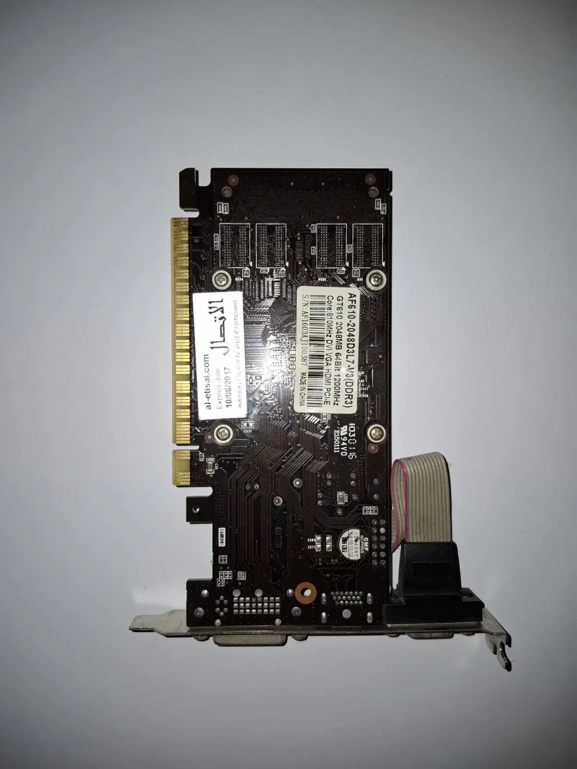 گرافیک ۲gb ddr3|قطعات و لوازم جانبی رایانه|رشت, منظریه|دیوار