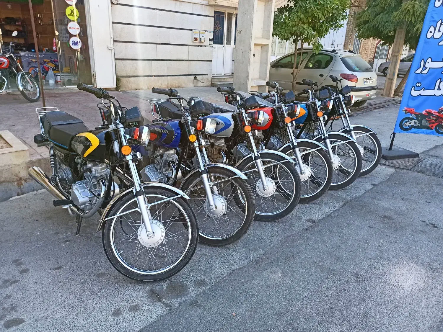 موتور ۱۲۵ مزایده ای|موتورسیکلت|شیراز, احمدآباد|دیوار