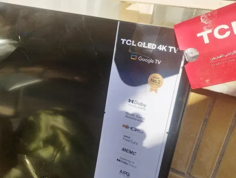4kتلوزیون65QLEd TCL|تلویزیون و پروژکتور|شاهین‌شهر, فیض|دیوار