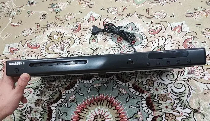 DVD Player سامسونگ اصل. بسیار تمیز، سالم کامل|پخشکننده DVD و ویدیو|مشهد, رضاشهر|دیوار