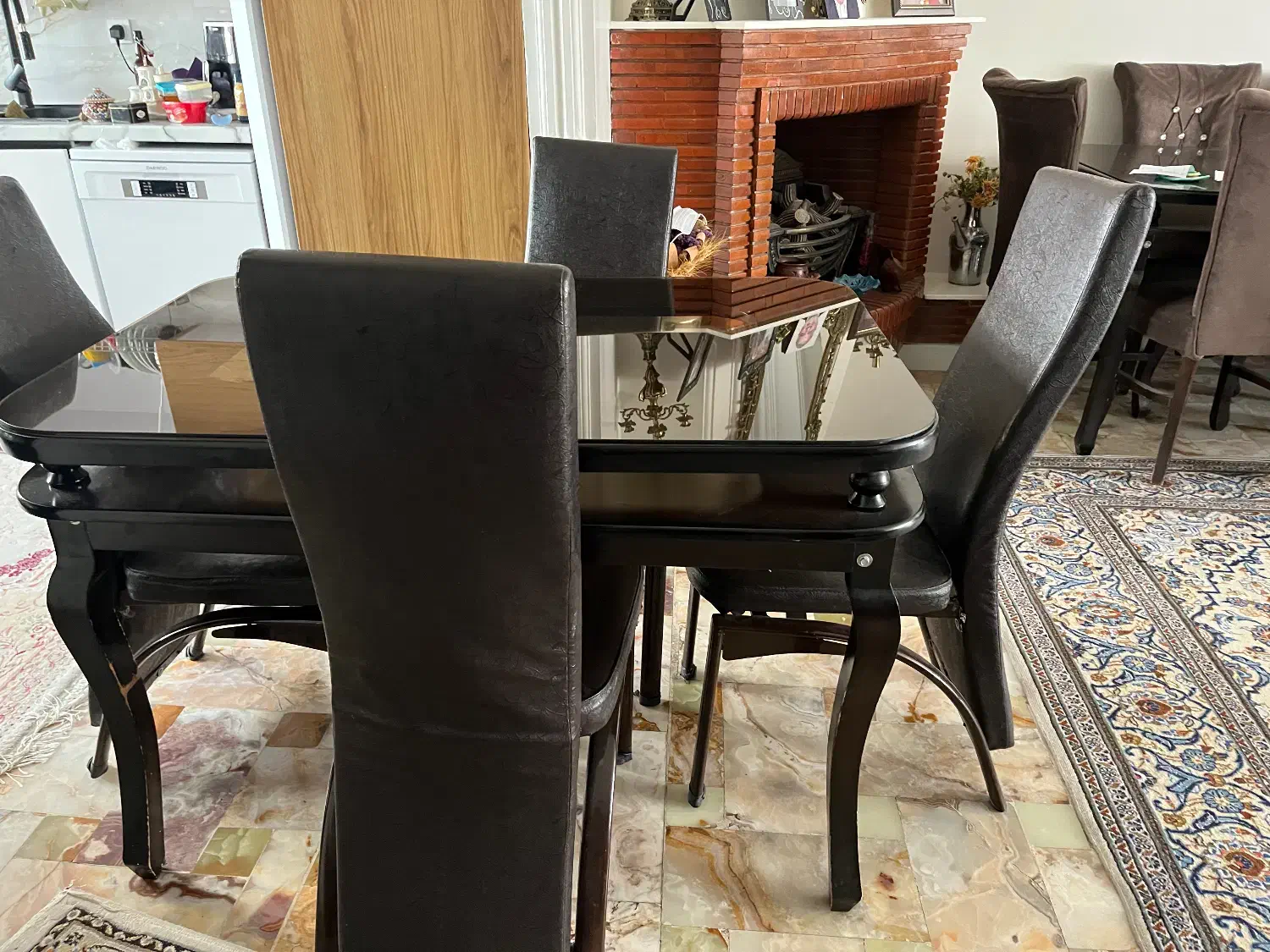 میز ناهار خوری ۴ نفره|میز و صندلی غذاخوری|تهران, سازمان برنامه شمالی|دیوار