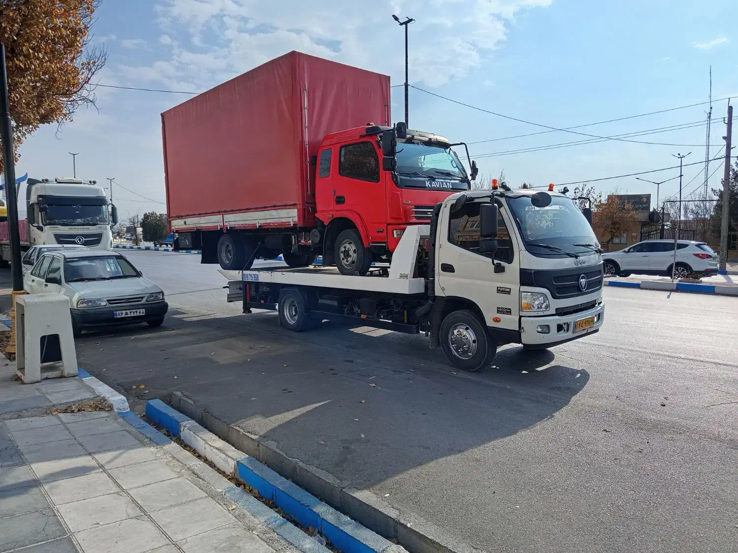 جرثقیل. خودروبر.امدادخودرو.کرمانشاه|خدمات حمل و نقل|کرمانشاه, |دیوار