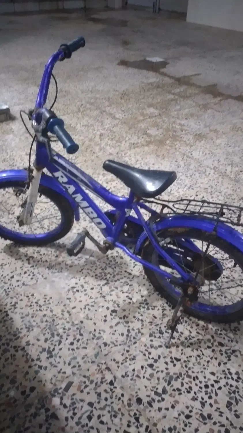 دوچرخه 16 رنگ آبی|دوچرخه، اسکیت، اسکوتر|باوی, |دیوار