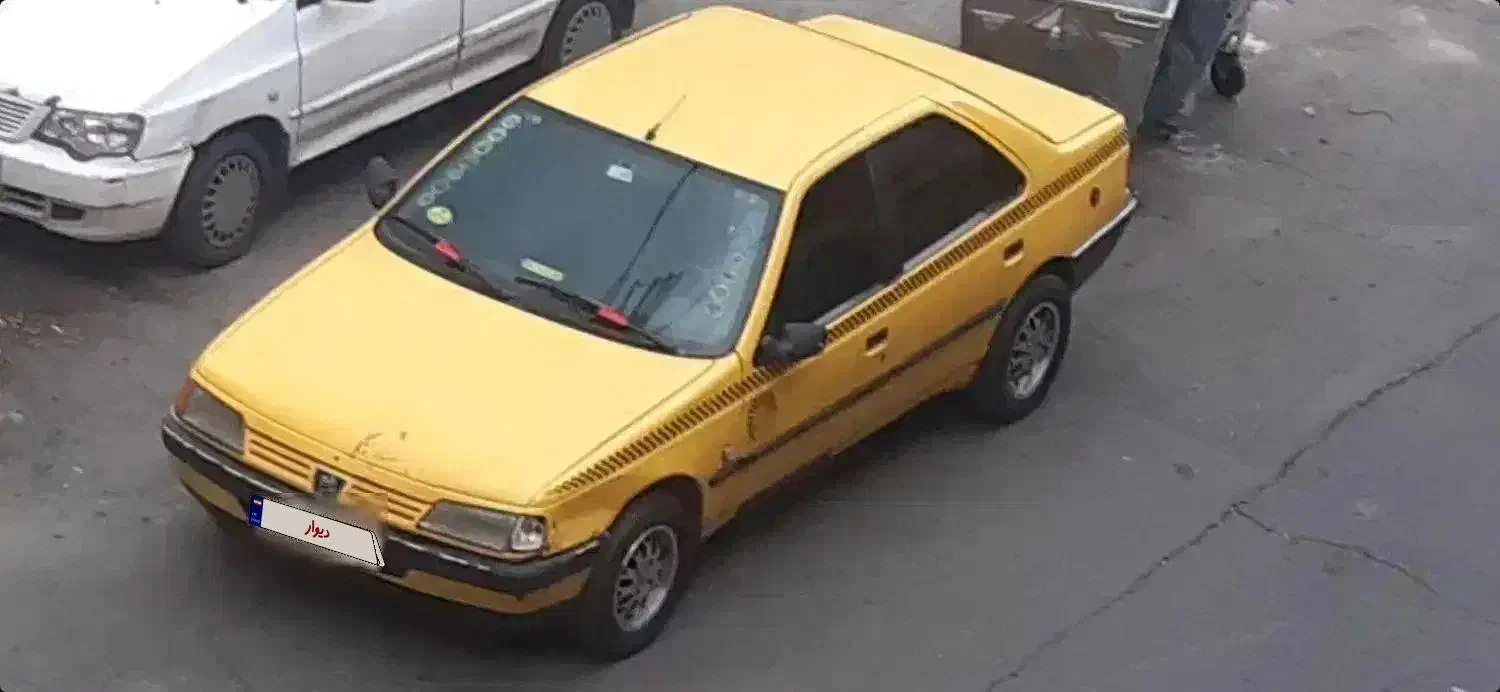 تاکسی پژوروا دوگانه|خودرو سواری و وانت|کرج, شهرک مترو|دیوار