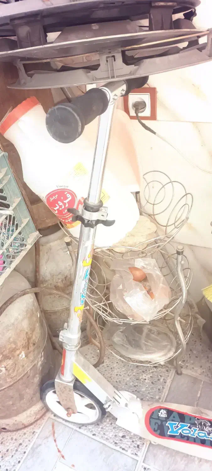 اسکوتر|دوچرخه، اسکیت، اسکوتر|باغستان, |دیوار