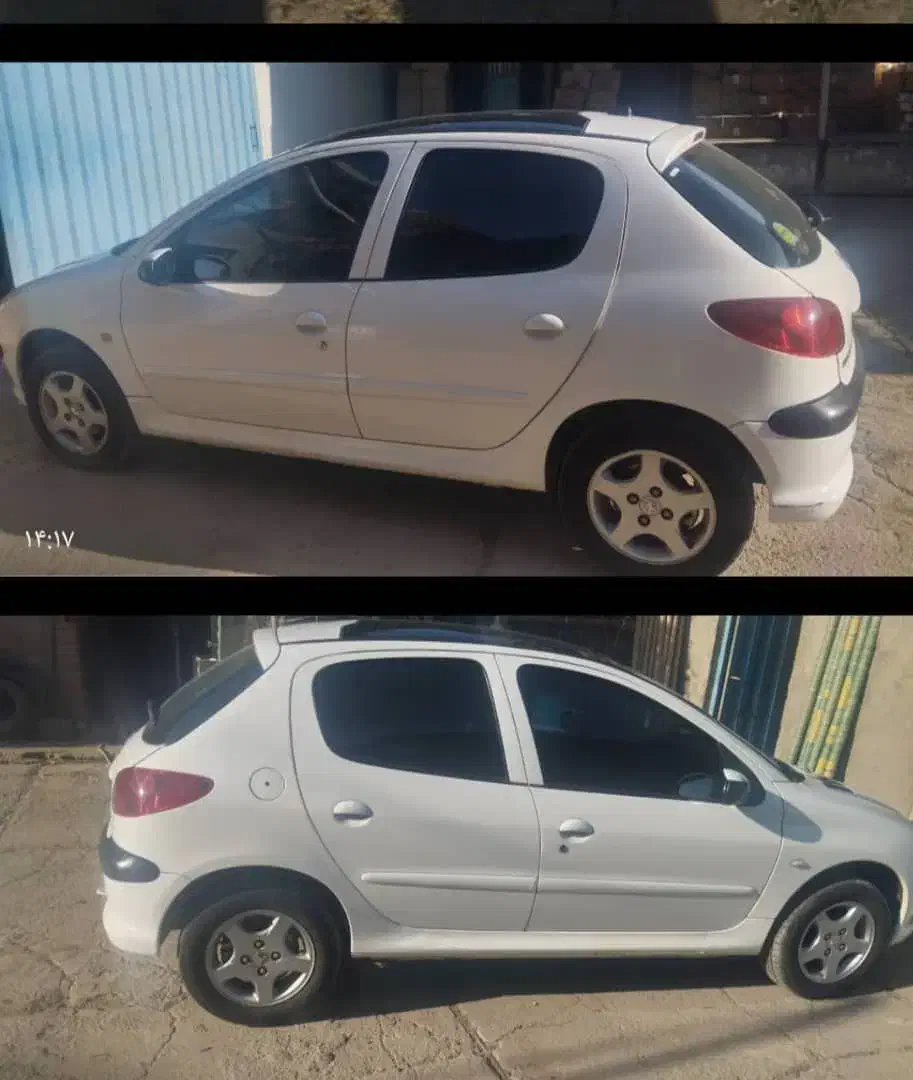 206 تیپ 3 پانا|خودرو سواری و وانت|ری, شهرک نظامی|دیوار