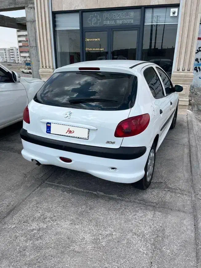 پژوه ۲۰۶ تیپ ۶|خودرو سواری و وانت|تبریز, |دیوار