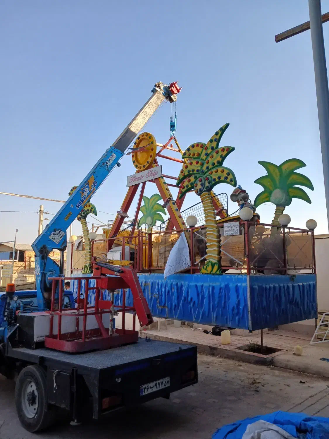 جرثقیل بالابرنیسان|خدمات حمل و نقل|ساوه, |دیوار