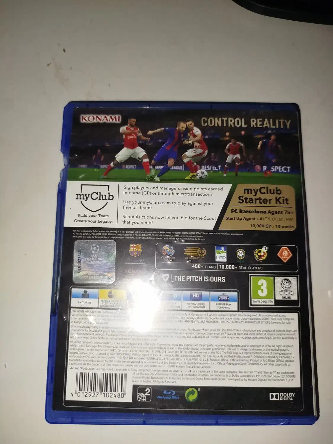 pes2017 برای ps4|کنسول، بازی ویدئویی و آنلاین|تهران, شهرک چیتگر|دیوار