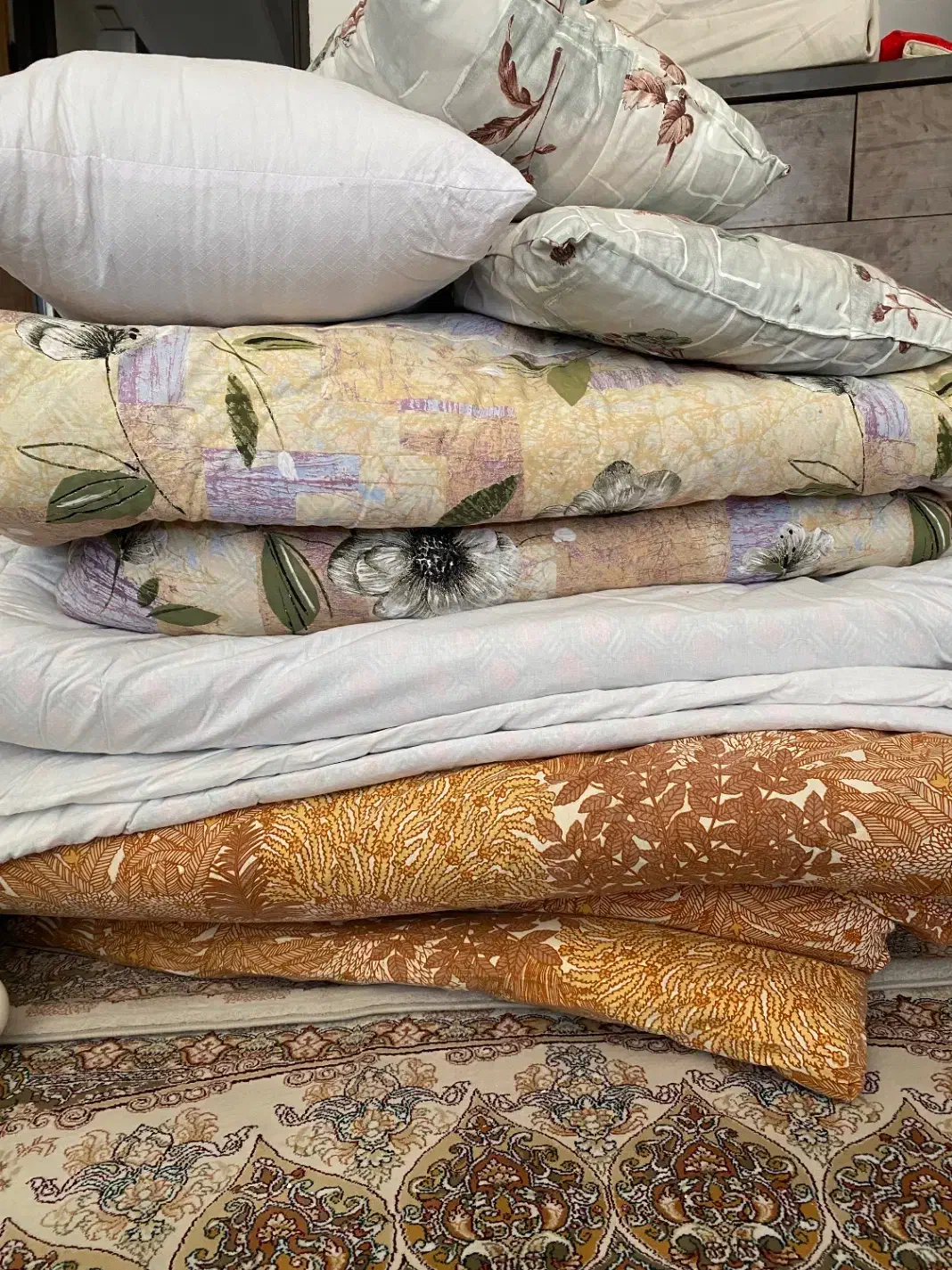 لحاف نو|رختخواب، بالش، پتو|سمنان, |دیوار