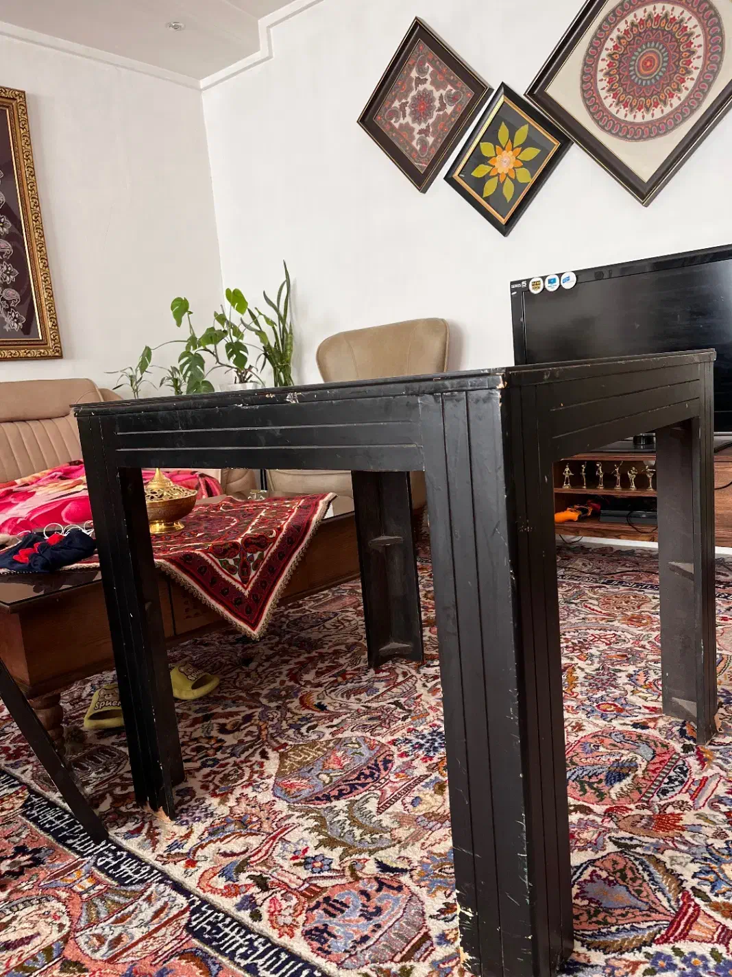 میز ناهارخوری چهار نفره|میز و صندلی غذاخوری|تربتحیدریه, باغ ملی|دیوار