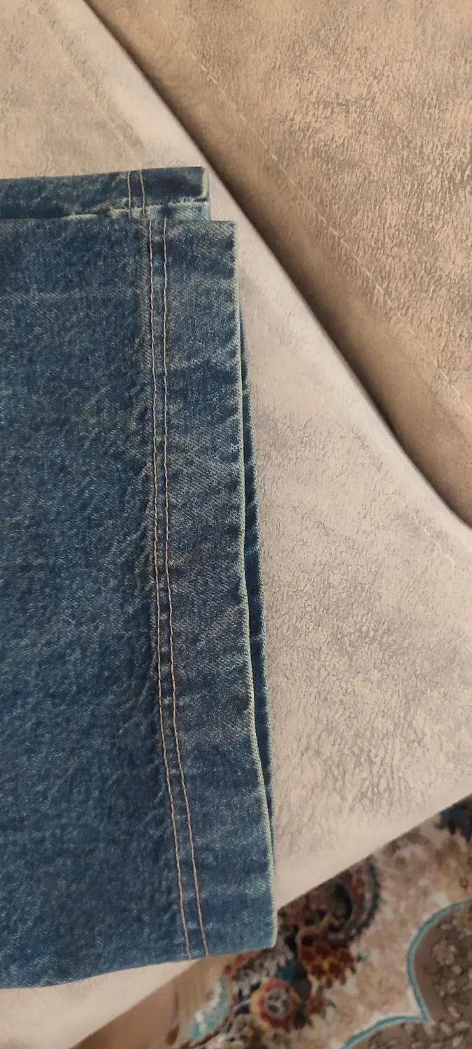 شلوار لی شافل بگ زنانه، سایز ۴۲|لباس|گلبهار, شهر جدید گلبهار|دیوار