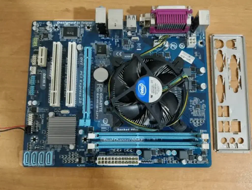 مادربرد h61 با سی پی یو i5 3330|قطعات و لوازم جانبی رایانه|نسیم‌شهر, |دیوار