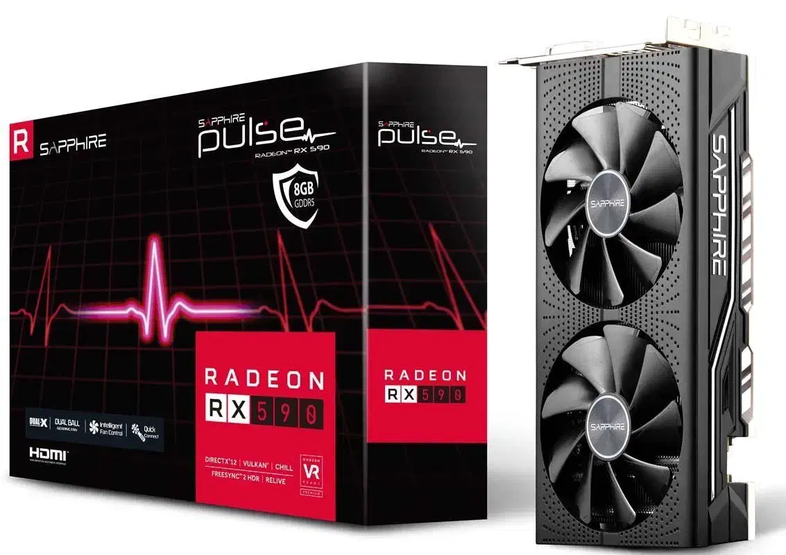 گرافیک سافایر RX590 8GB D5|قطعات و لوازم جانبی رایانه|ارومیه, |دیوار
