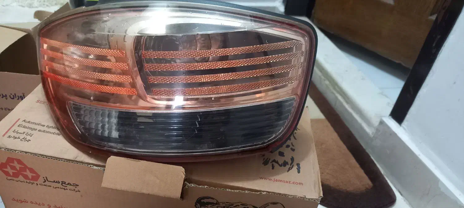 چراغ جلو وعقب تیبا۲ بهمراه یک عدد چراغ سپر|قطعات یدکی و لوازم جانبی|رشت, رودبارتان|دیوار