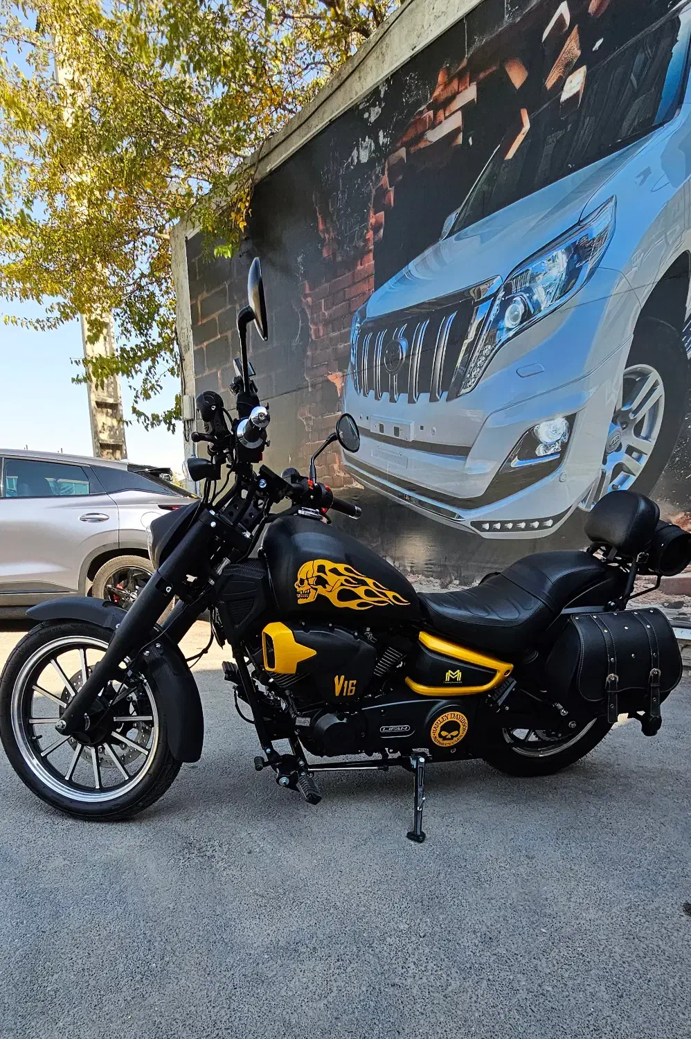 موتور لیفان V16 طرح هارلی|موتورسیکلت|تبریز, |دیوار