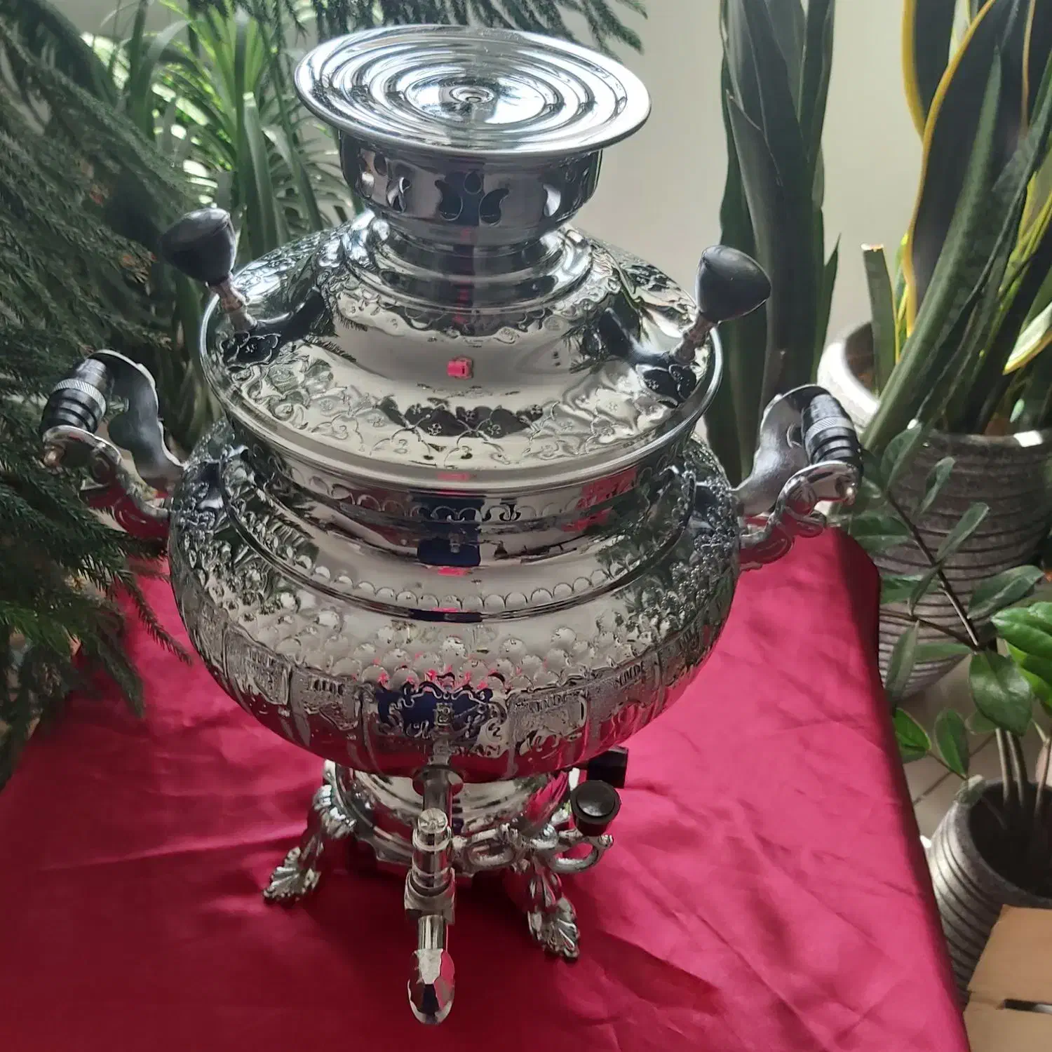 سماور گازی نو ترمو کوپل دار|سماور، چایساز، قهوهساز|تهران, خواجه نصیر طوسی|دیوار