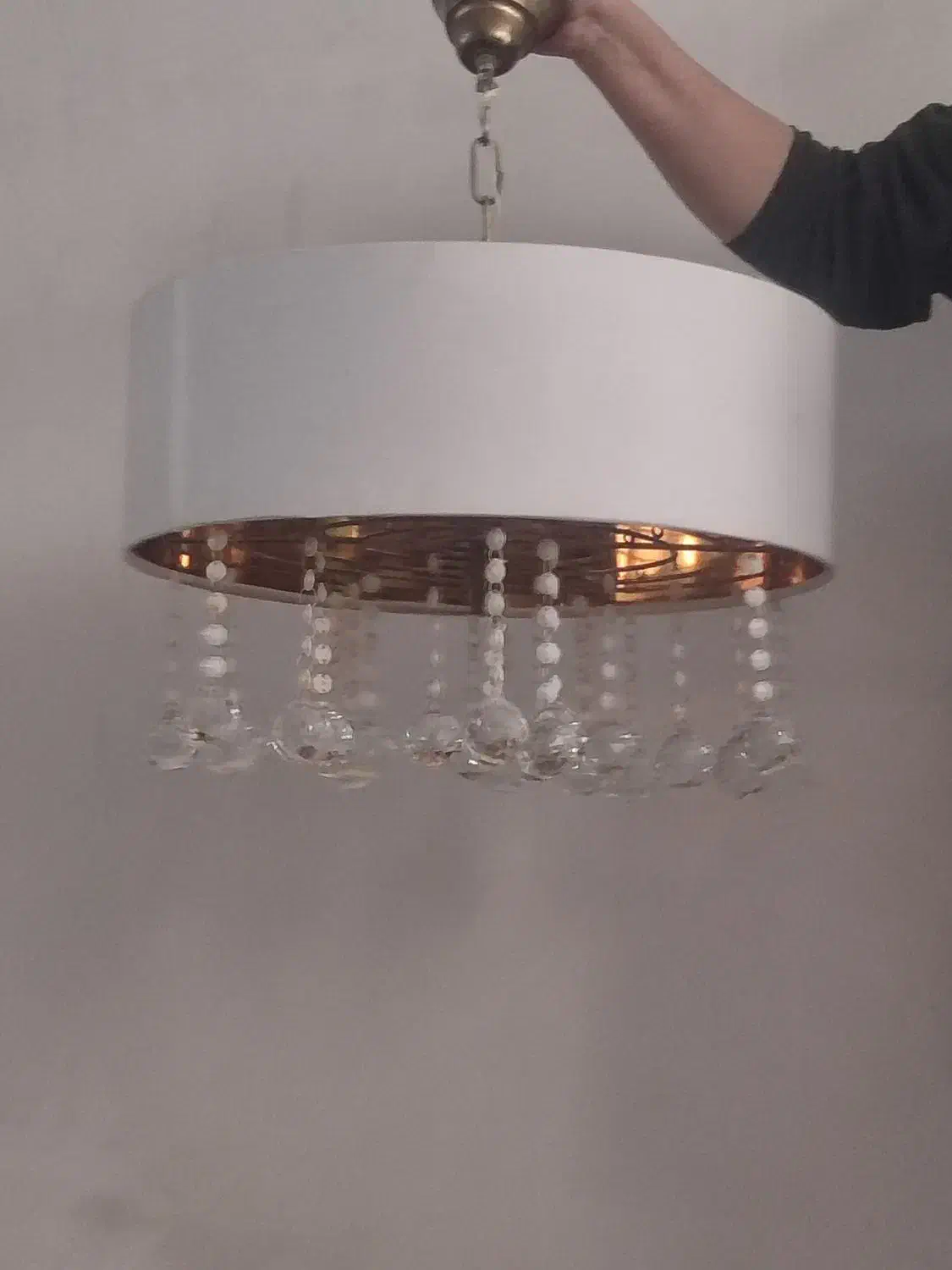 لوستر مخمل|لوستر و چراغ آویز|خرمآباد, |دیوار