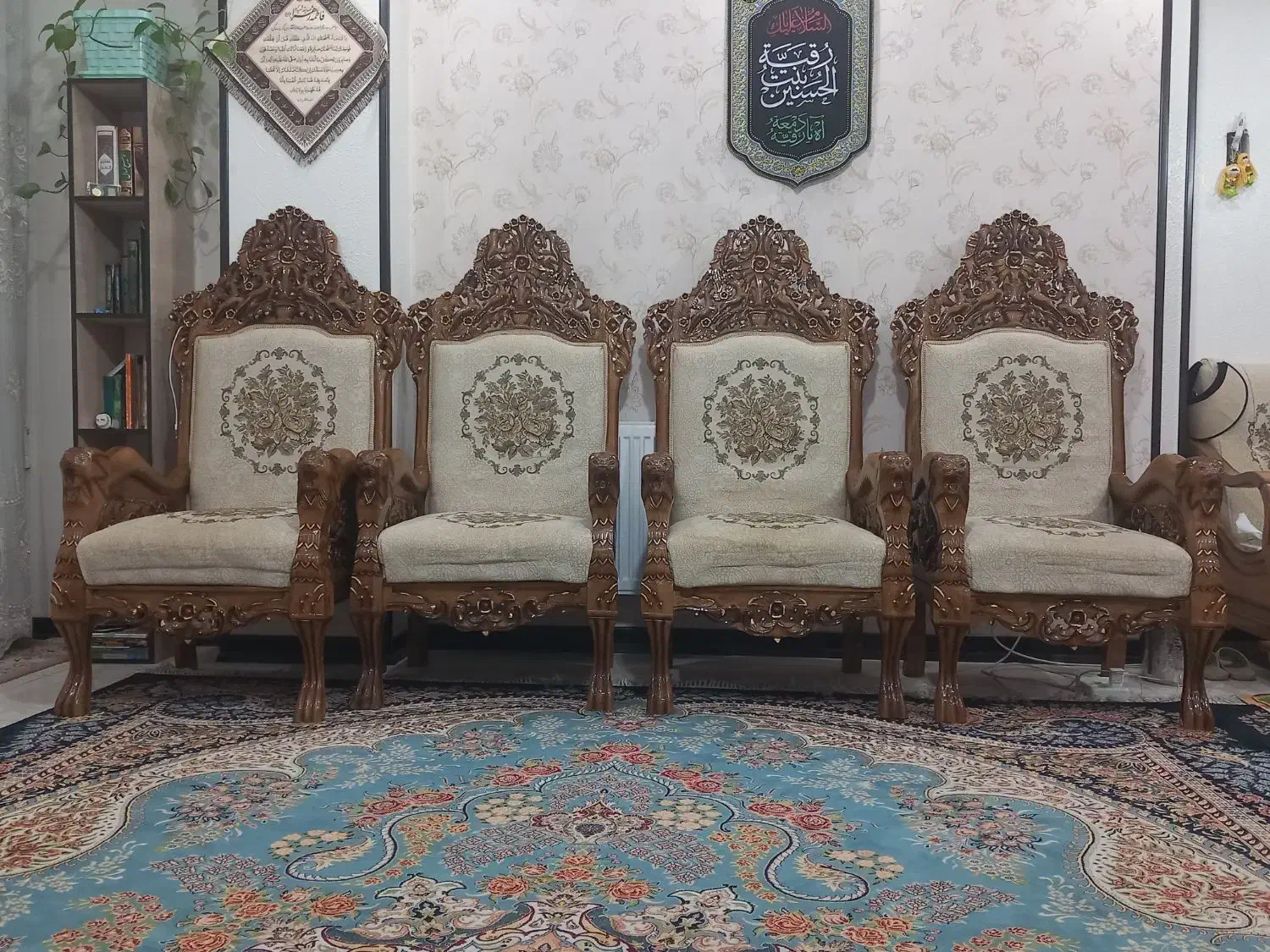 مبلمان سلطنتی لباسشویی بوش آلمان ۴ کیلو با خشک ا|مبلمان خانگی و میز عسلی|شاهین‌شهر, گرگاب|دیوار