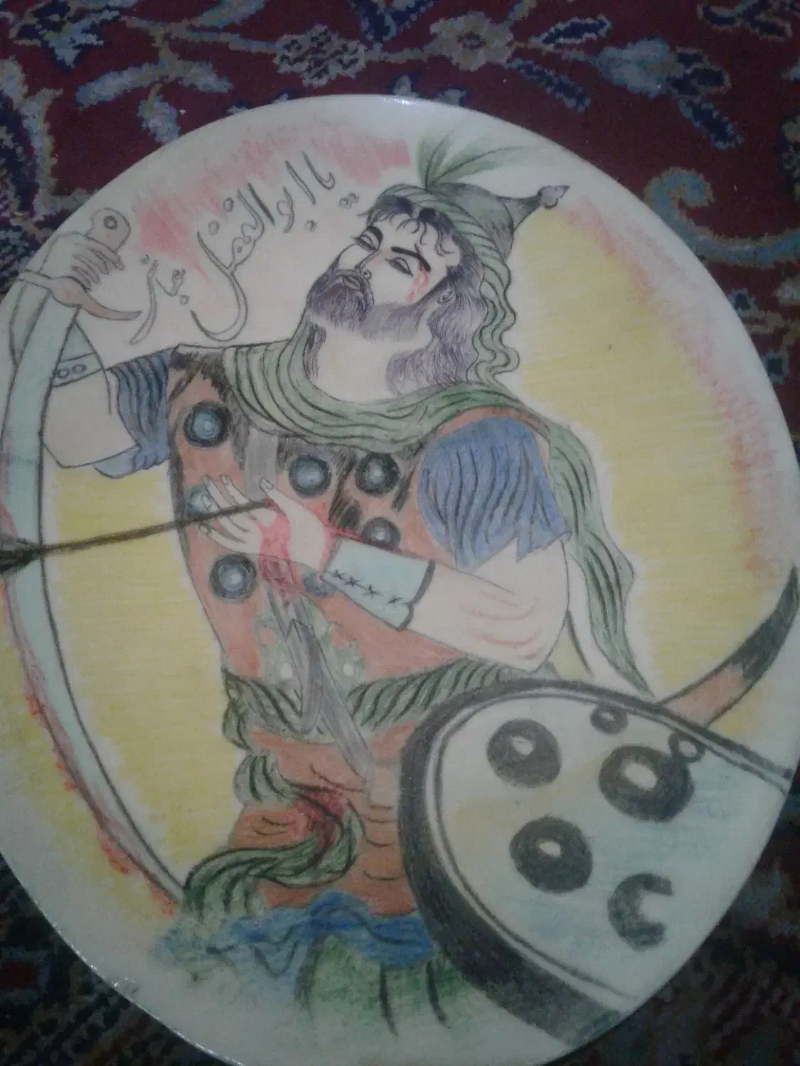 دو تاس بشقاب قدیمی باستانی|کلکسیون اشیاء عتیقه|مشهد, کوی دروی|دیوار