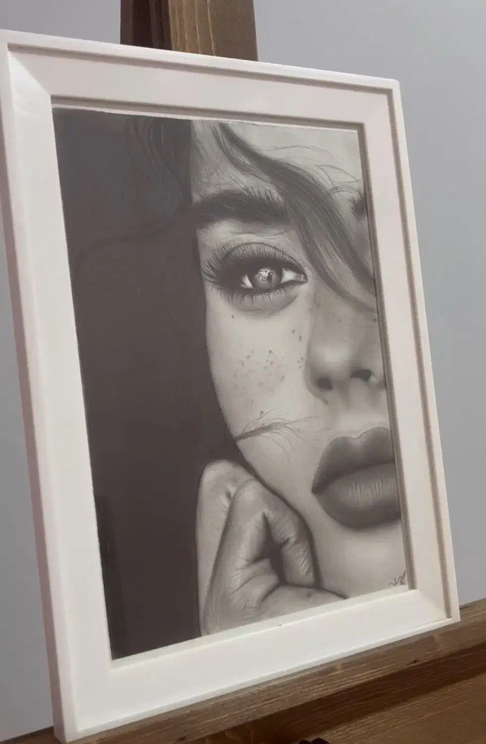 پذیرش سفارش و آموزش پرتره سیاه قلم|تابلو، نقاشی، عکس|کرج, گوهردشت|دیوار