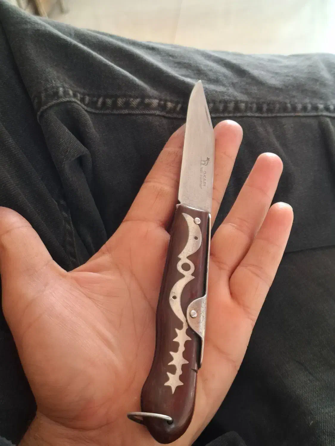 چاقو اوکاپی|کلکسیون اشیاء عتیقه|کرمانشاه, |دیوار