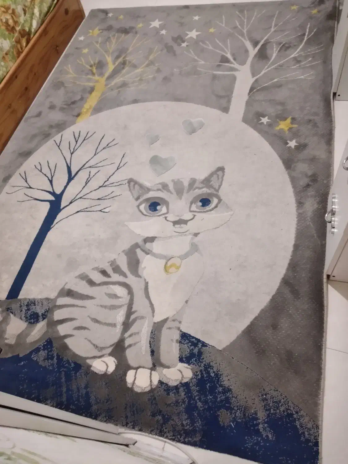 فرش دومتری|فرش|گلپایگان, |دیوار