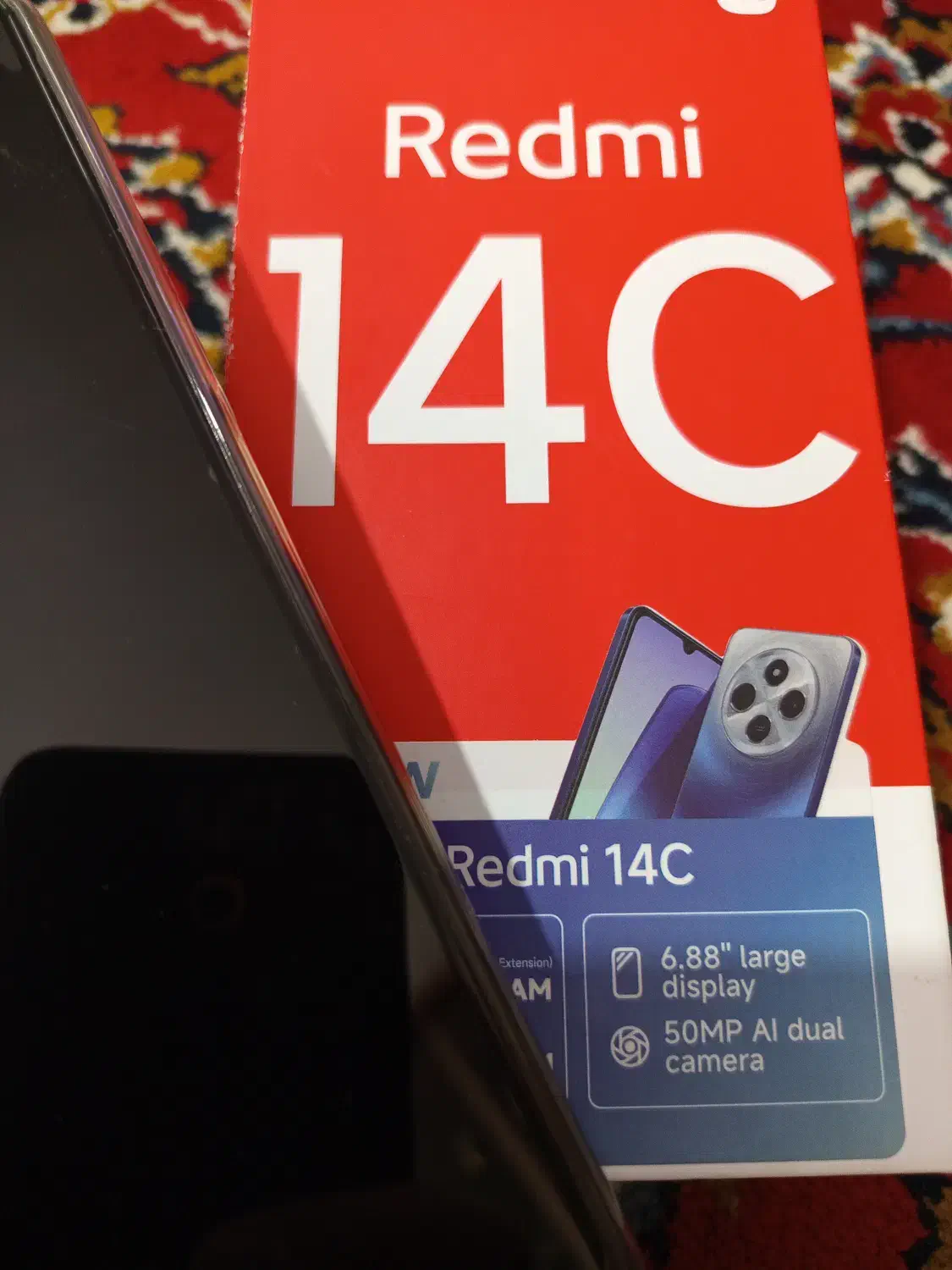 گوشی شیائومی ردمی 14c در حد آک پاک رم ۱۶|موبایل|ساری, |دیوار