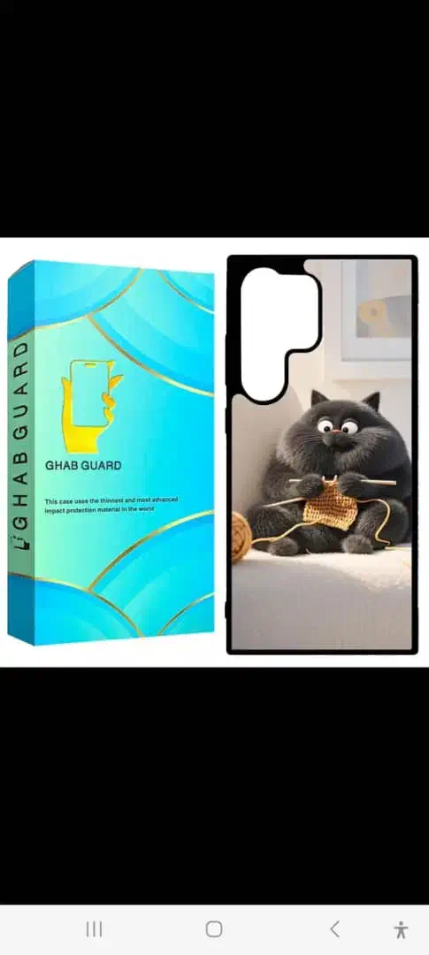 قاب گربه برای گوشی سامسونگ galaxy s24 ultra 5g|لوازم جانبی موبایل و تبلت|محمدشهر, ولدآباد|دیوار