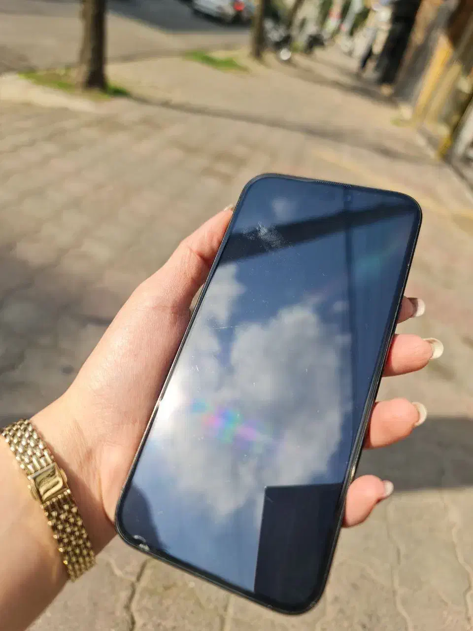 آیفون ۱۵ پرومکس / مشکی / ۲۵۶ گیگ / باتری ۹۵٪|موبایل|رشت, گلسار|دیوار