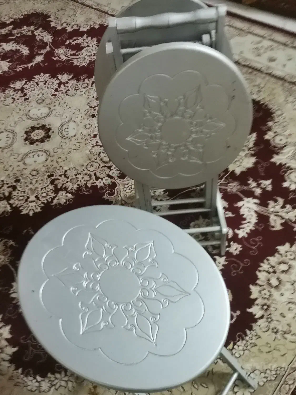 سه عدد میز عسلی تاشو چمدانی|مبلمان خانگی و میز عسلی|تهران, شهرک رضویه|دیوار