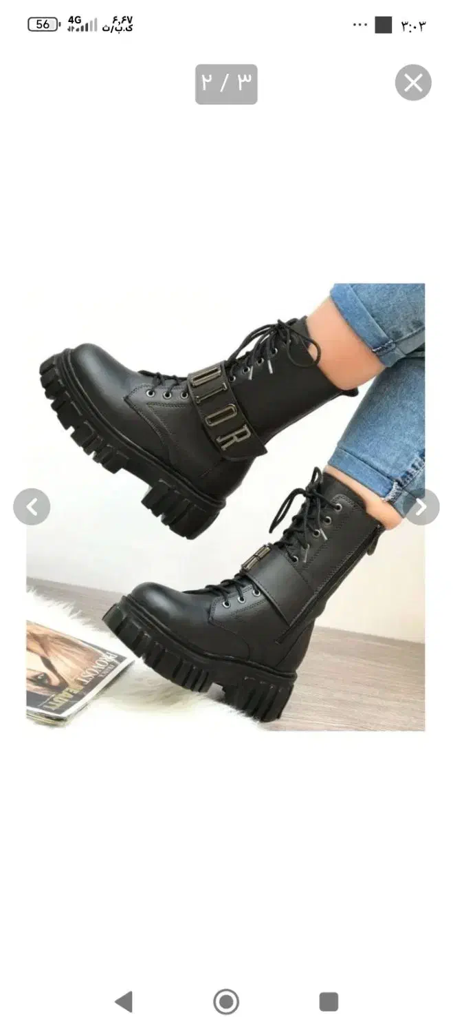 نیم بوت زنانه۳۸|کیف، کفش، کمربند|کرج, حصارک بالا|دیوار