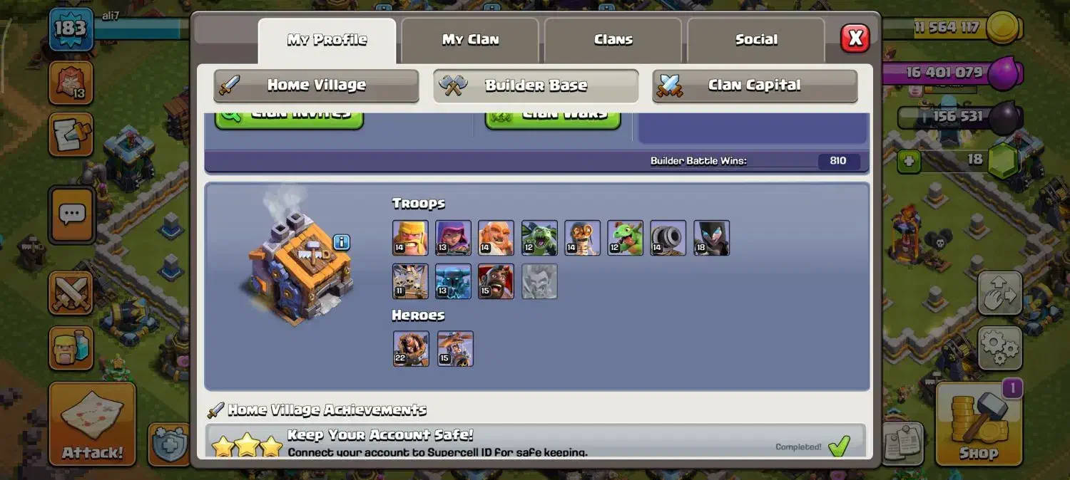 اکانت کلش|کنسول، بازی ویدئویی و آنلاین|مرودشت, مجد آباد|دیوار