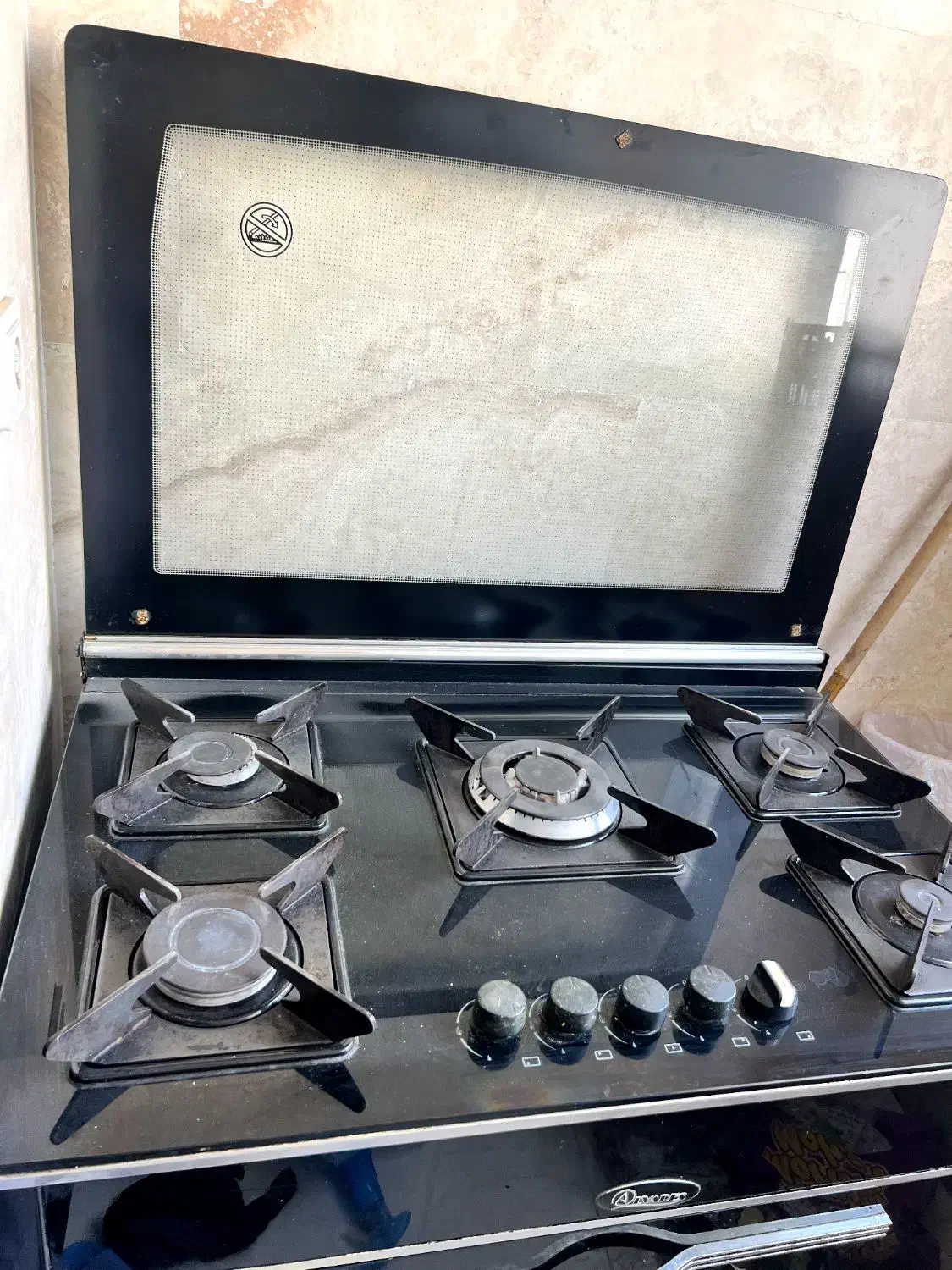 گاز مشکی کاملا نو|اجاق گاز و لوازم برقی پخت‌وپز|مشهد, دانشجو|دیوار