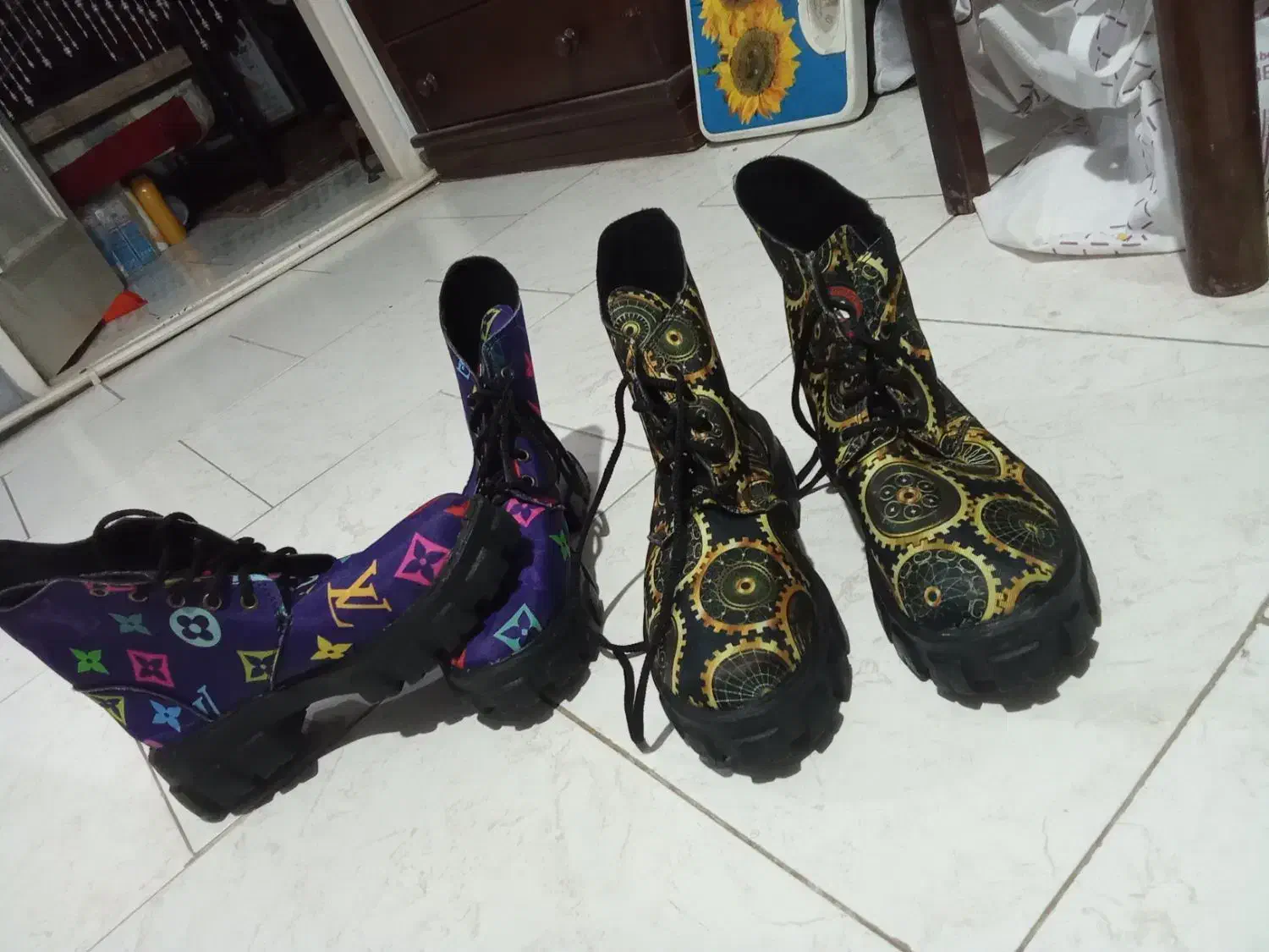 بوت نو طرحدار مناسب هوای سرد شماره ۴۰|کیف، کفش، کمربند|پاکدشت, پاکدشت (مامازند)|دیوار