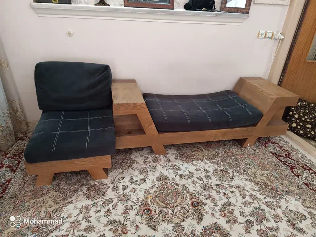 تخت دو نفره ومبل کاناپه|تخت و سرویس خواب|اصفهان, شاه پسند|دیوار