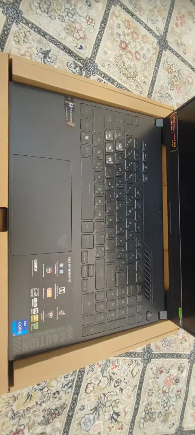 asus tuf gaming f15 fx507vv|رایانه همراه|گرگان, |دیوار