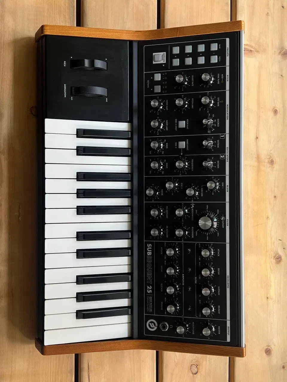 سینتی سایزر آنالوگ ‌Moog Subsequent 25|پیانو، کیبورد، آکاردئون|تهران, امانیه|دیوار