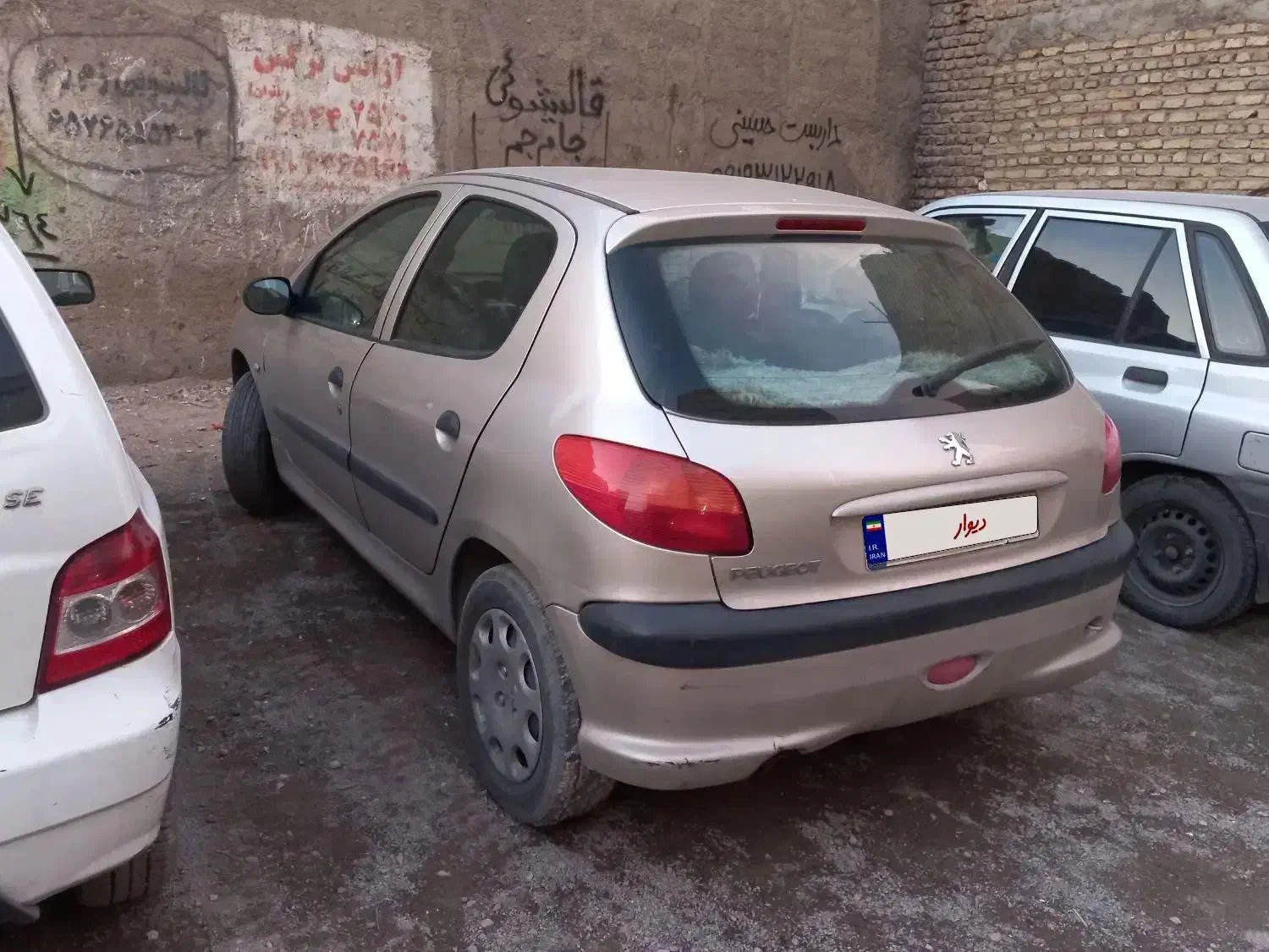 206 تیپ ۲ مدل 84 ۲۰۶مدل ۸۴|خودرو سواری و وانت|شاهدشهر, |دیوار